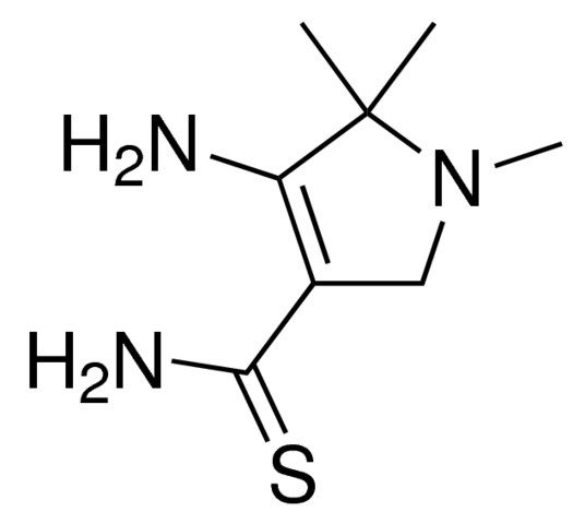 4-amino-1,5,5-trimethyl-2,5-dihydro-1H-pyrrole-3-carbothioamide