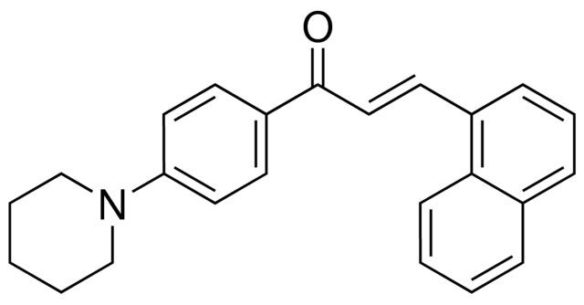 3-NAPHTHALEN-1-YL-1-(4-PIPERIDIN-1-YL-PHENYL)-PROPENONE