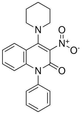 3-NITRO-1-PHENYL-4-PIPERIDIN-1-YL-1H-QUINOLIN-2-ONE