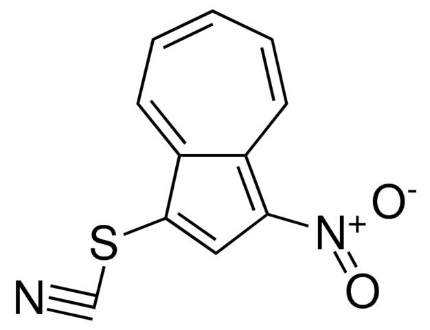 3-NITRO-1-AZULENYL THIOCYANATE