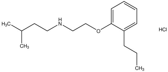 3-methyl-N-[2-(2-propylphenoxy)ethyl]-1-butanamine hydrochloride