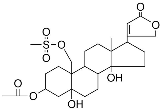 3-O-ACETYL-19-O-MESYL-STROPHANTHIDIOL