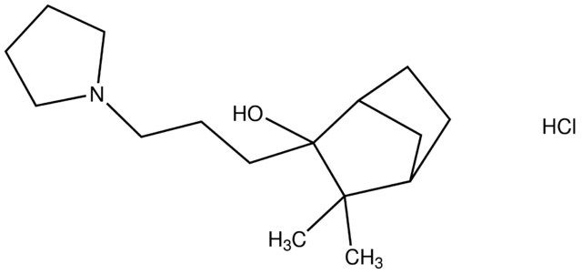 3,3-dimethyl-2-[3-(1-pyrrolidinyl)propyl]bicyclo[2.2.1]heptan-2-ol hydrochloride