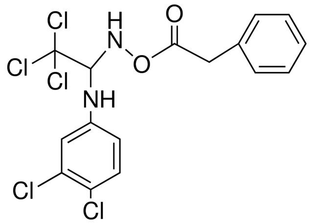 3,4-DICHLORO-N-(2,2,2-TRICHLORO-1-{[(PHENYLACETYL)OXY]AMINO}ETHYL)ANILINE