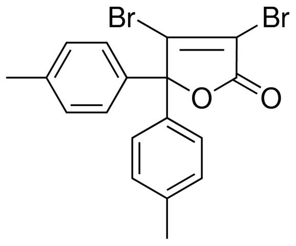 3,4-DIBROMO-5,5-BIS(4-METHYLPHENYL)-2(5H)-FURANONE