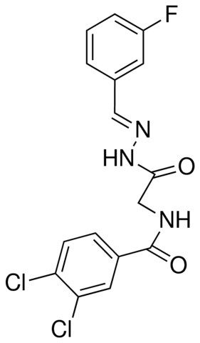 3,4-DICHLOROHIPPURIC (3-FLUOROBENZYLIDENE)HYDRAZIDE