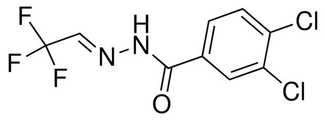 3,4-dichloro-N'-[(E)-2,2,2-trifluoroethylidene]benzohydrazide