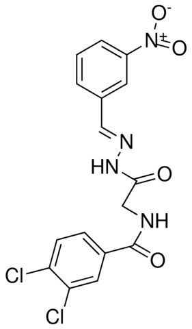 3,4-DICHLOROHIPPURIC (3-NITROBENZYLIDENE)HYDRAZIDE