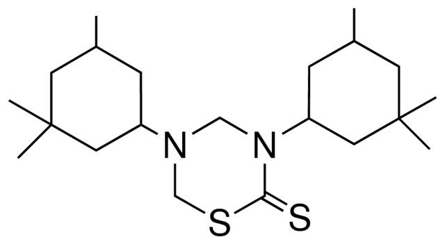 3,5-BIS-(3,3,5-TRIMETHYLCYCLOHEXYL)-TETRAHYDRO-1,3,5-THIADIAZINE-2)2H)-THIONE