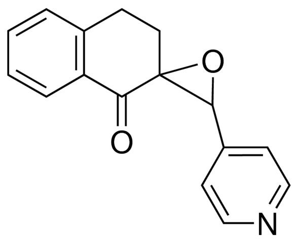 3,4-DIHYDRO-3'-(4-PYRIDYL)-1-OXOSPIRO(NAPHTHALENE-2(1H),2'-OXIRANE)