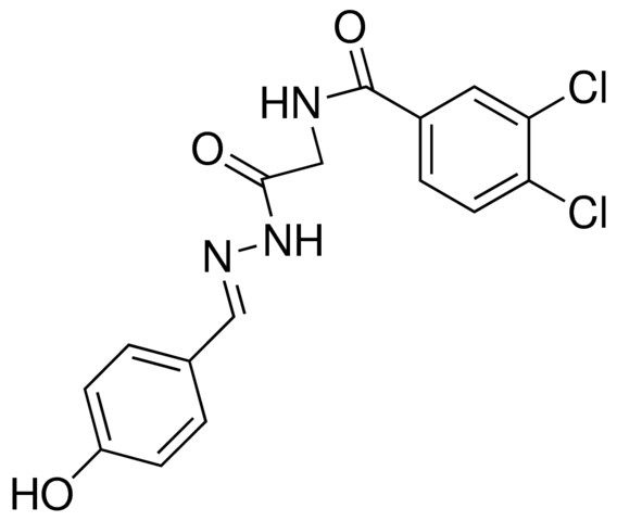 3,4-DICHLOROHIPPURIC (4-HYDROXYBENZYLIDENE)HYDRAZIDE