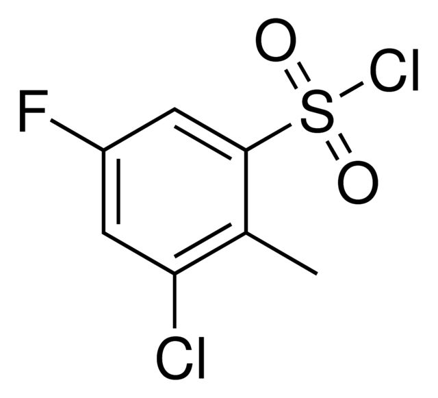 3-Chloro-5-fluoro-2-methylbenzenesulfonyl chloride