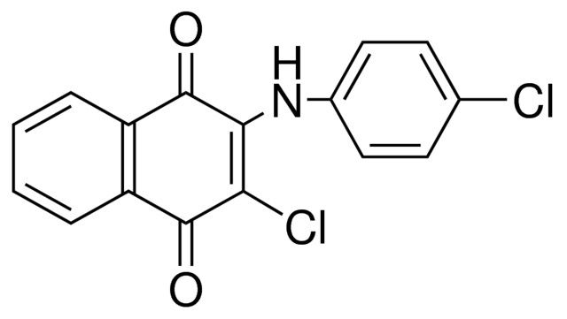 3-CHLORO-2-(4-CHLOROANILINO)-1,4-NAPHTHOQUINONE