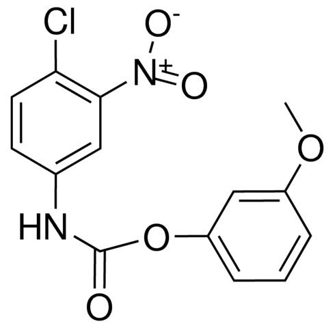 3-METHOXYPHENYL N-(4-CHLORO-3-NITROPHENYL)CARBAMATE