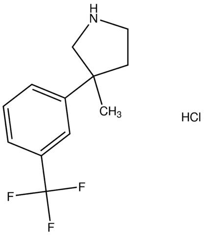 3-methyl-3-[3-(trifluoromethyl)phenyl]pyrrolidine hydrochloride