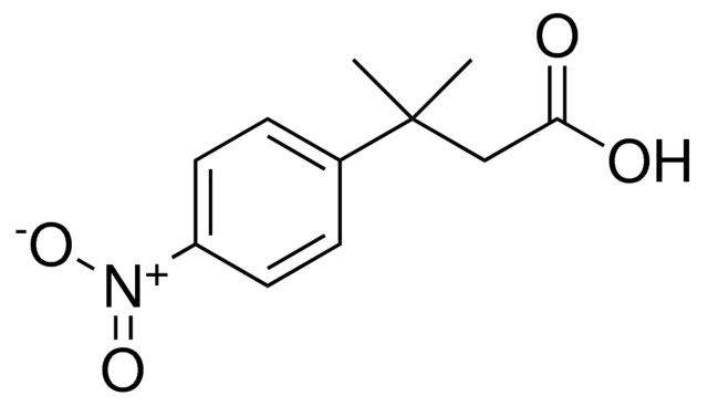 3-methyl-3-(4-nitrophenyl)butanoic acid