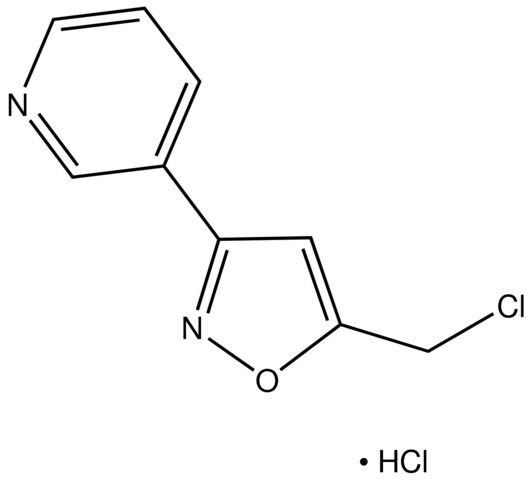 3-[5-(Chloromethyl)isoxazol-3-yl]pyridine hydrochloride