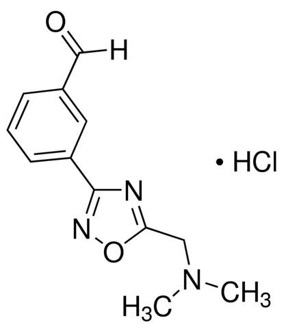 3-{5-[(Dimethylamino)methyl]-1,2,4-oxadiazol-3-yl}benzaldehyde hydrochloride