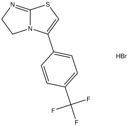 3-[4-(trifluoromethyl)phenyl]-5,6-dihydroimidazo[2,1-b][1,3]thiazole hydrobromide