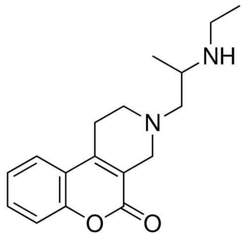 3-[2-(ETHYLAMINO)PROPYL]-1,2,3,4-TETRAHYDRO-5H-CHROMENO[3,4-C]PYRIDIN-5-ONE