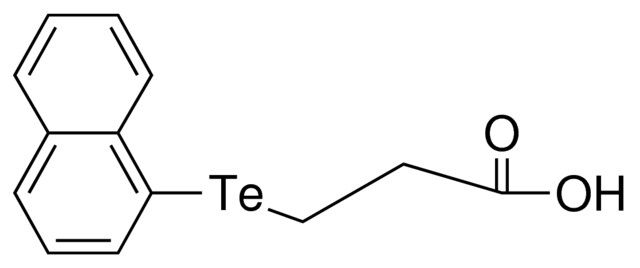 3-(1-NAPHTHYLTELLURO)PROPIONIC ACID