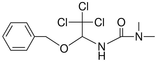 3-(1-BENZYLOXY-2,2,2-TRICHLORO-ETHYL)-1,1-DIMETHYL-UREA