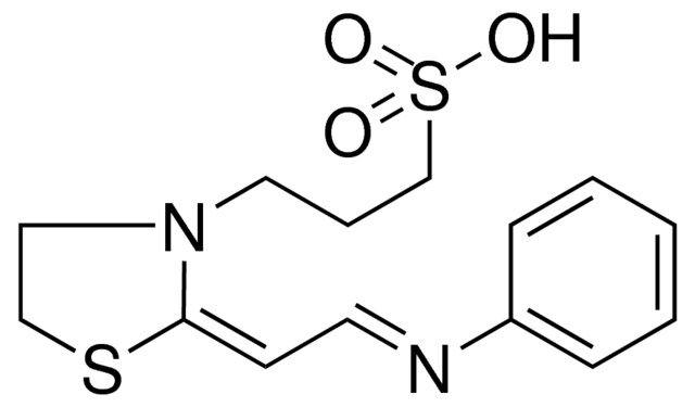 3-(2-(2-PHENYLIMINO-ETHYLIDENE)-THIAZOLIDIN-3-YL)-PROPANE-1-SULFONIC ACID