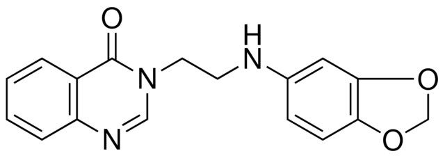 3-(2-(1,3-BENZODIOXOL-5-YLAMINO)ETHYL)-4(3H)-QUINAZOLINONE