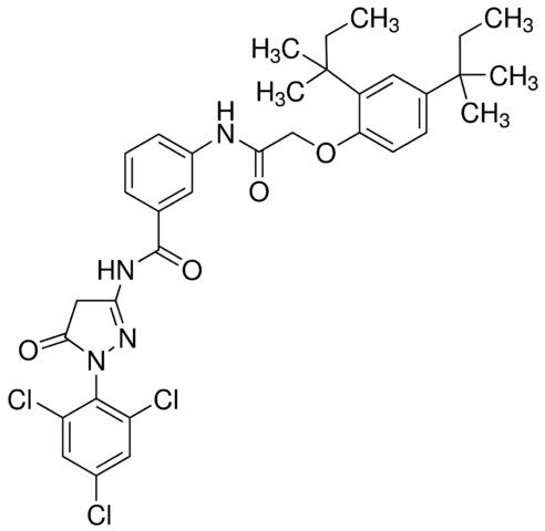 3-(2-(BIS-(DI-ME-PR)-PHO)-AC-AMINO)-N-(OXO-(TRICHLORO-PH)-PYRAZOL-YL)-BENZAMIDE