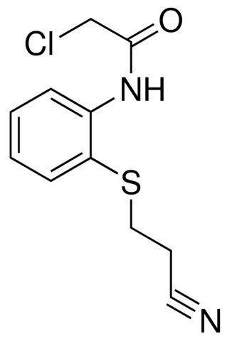 3-(2-(2-CHLOROACETAMIDO)PHENYLTHIO)PROPIONITRILE