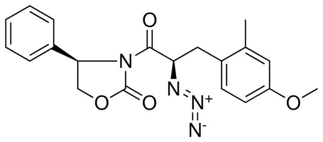 3-(2-AZIDO-3-(4-METHOXY-2-METHYL-PHENYL)-PROPIONYL)-4-PHENYL-OXAZOLIDIN-2-ONE