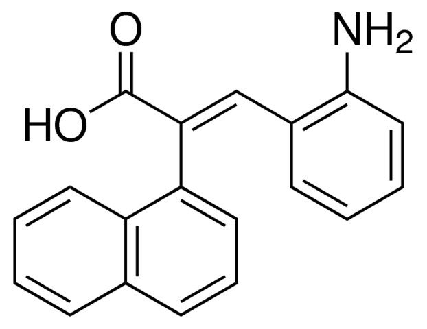 3-(2-AMINOPHENYL)-2-(1-NAPHTHYL)-2-PROPENOIC ACID