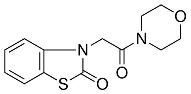 3-(2-(4-MORPHOLINYL)-2-OXOETHYL)-1,3-BENZOTHIAZOL-2(3H)-ONE