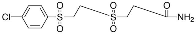 3-(2-(4-CHLORO-BENZENESULFONYL)-ETHANESULFONYL)-PROPIONAMIDE