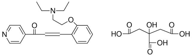 3-(2-(2-DIETHYLAMINO-ETO)-PH)-PYRIDIN-YL-PROPENONE, CARBOXY-HO-PENTANEDIOIC ACID