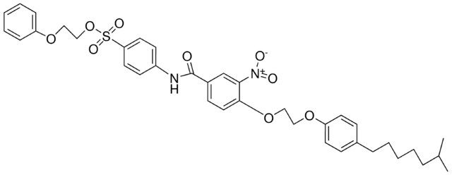 2-PHENOXYETHYL 4(4-(2(4-ISOOCTYLPHENOXY)ETHOXY)3-NITROBENZAMIDO)BENZENESULFONATE