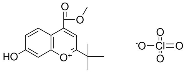 2-TERT-BUTYL-7-HYDROXY-4-METHOXYCARBONYL-CHROMENYLIUM, PERCHLORATE