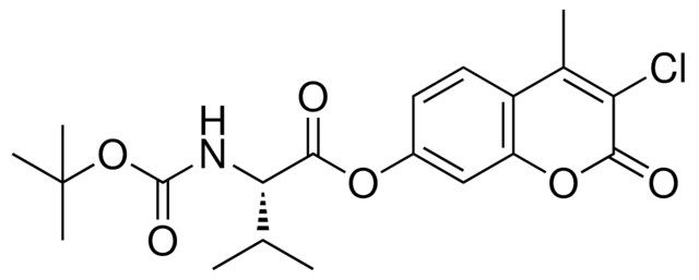 2-TERT-BUTOXYCARBONYLAMINO-3-ME-BUTYRIC ACID 3-CL-4-ME-2-OXO-2H-CHROMEN7YL ESTER