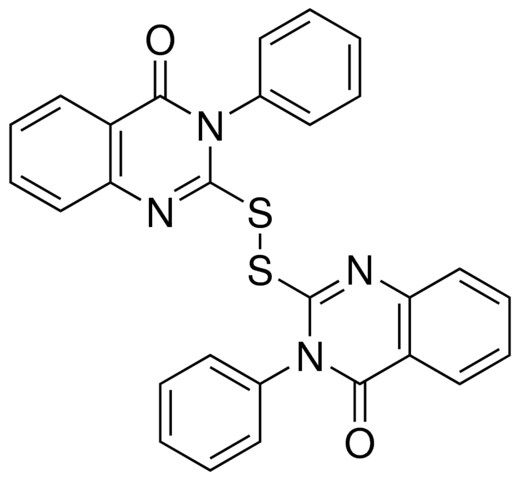 2,2'-DISULFANEDIYLBIS(3-PHENYLQUINAZOLIN-4(3H)-ONE)