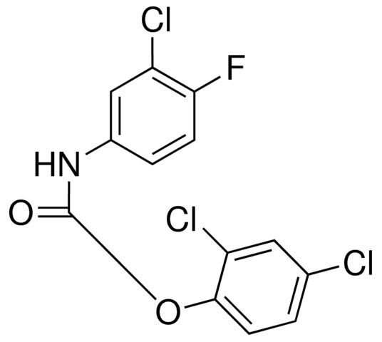 2,4-DICHLOROPHENYL N-(3-CHLORO-4-FLUOROPHENYL)CARBAMATE