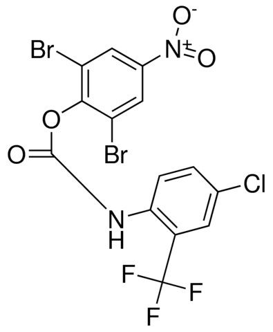 2,6-DIBROMO-4-NITROPHENYL N-(4-CHLORO-2-(TRIFLUOROMETHYL)PHENYL)CARBAMATE