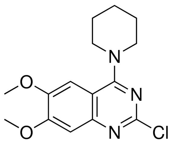 2-CHLORO-6,7-DIMETHOXY-4-(1-PIPERIDINYL)QUINAZOLINE