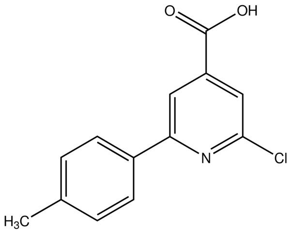 2-Chloro-6-<i>p</i>-tolylpyridine-4-carboxylic acid