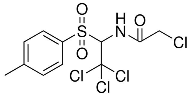 2-CHLORO-N-(2,2,2-TRICHLORO-1-(TOLUENE-4-SULFONYL)-ETHYL)-ACETAMIDE