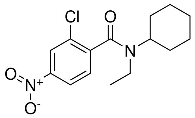 2-CHLORO-N-CYCLOHEXYL-N-ETHYL-4-NITROBENZAMIDE