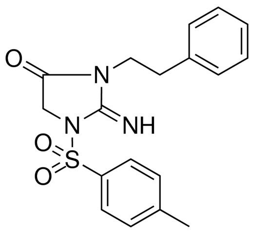 2-IMINO-3-PHENETHYL-1-(TOLUENE-4-SULFONYL)-IMIDAZOLIDIN-4-ONE