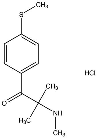 2-methyl-2-(methylamino)-1-[4-(methylsulfanyl)phenyl]-1-propanone hydrochloride