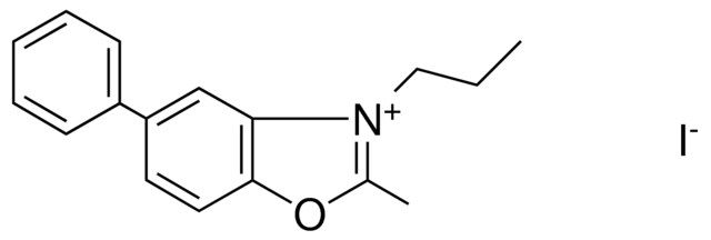 2-METHYL-5-PHENYL-3-PROPYLBENZOXAZOLIUM IODIDE