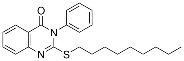 2-NONYLSULFANYL-3-PHENYL-3H-QUINAZOLIN-4-ONE