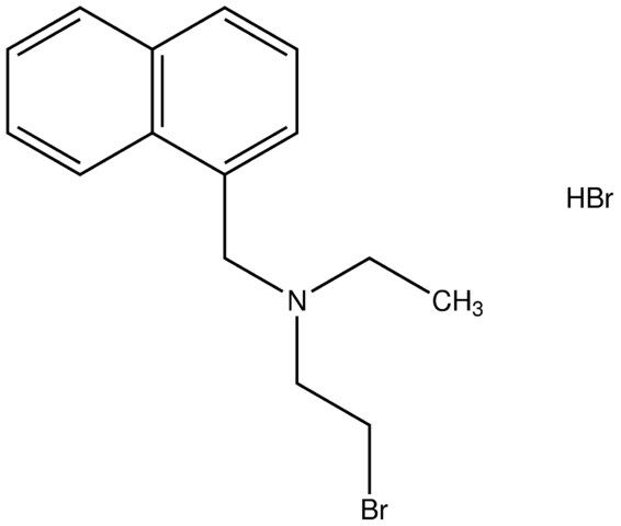 2-bromo-N-ethyl-N-(1-naphthylmethyl)ethanamine hydrobromide